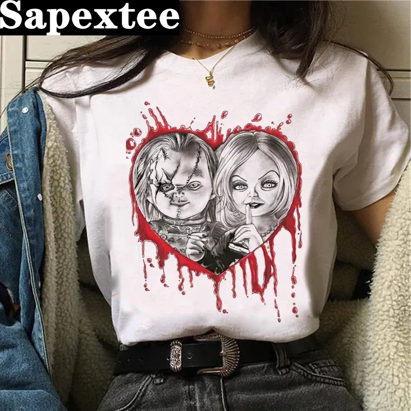 Tie Dye Shirt Vintage - Kaus wanita Chucky, kaus tumblr Pasangan