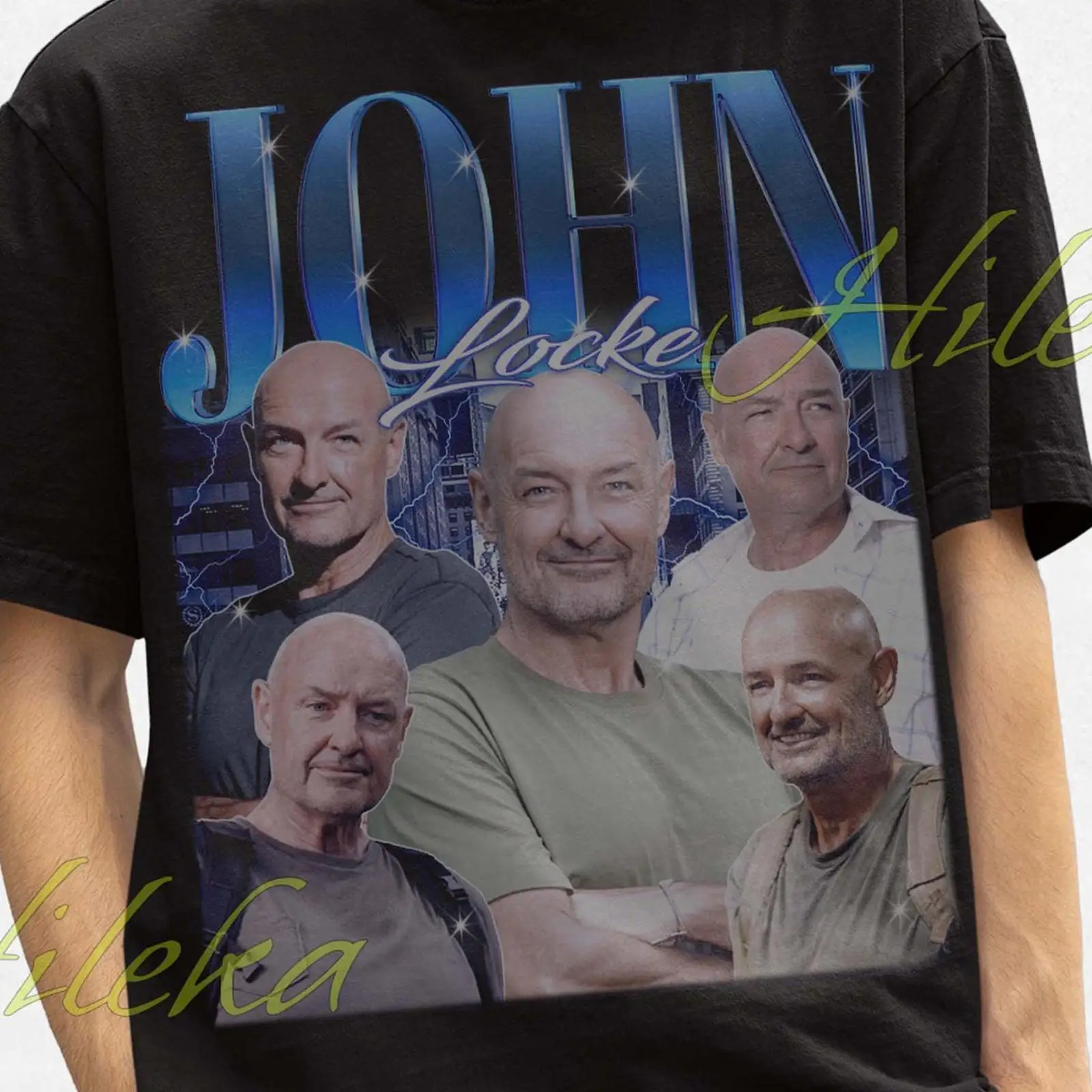 Vintage Fashion Tv - Kaos Vintage John Locke Bootleg Terry