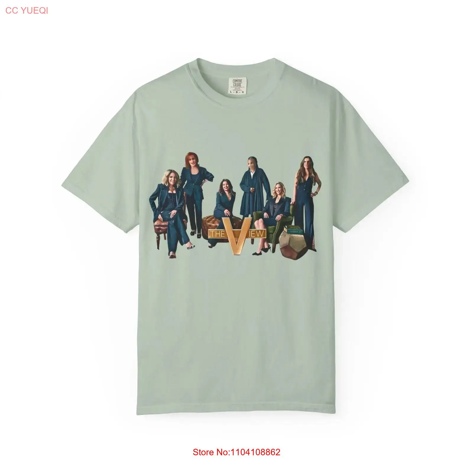 Vintage Fashion Tv - Kaos The View Inspired untuk Penggemar