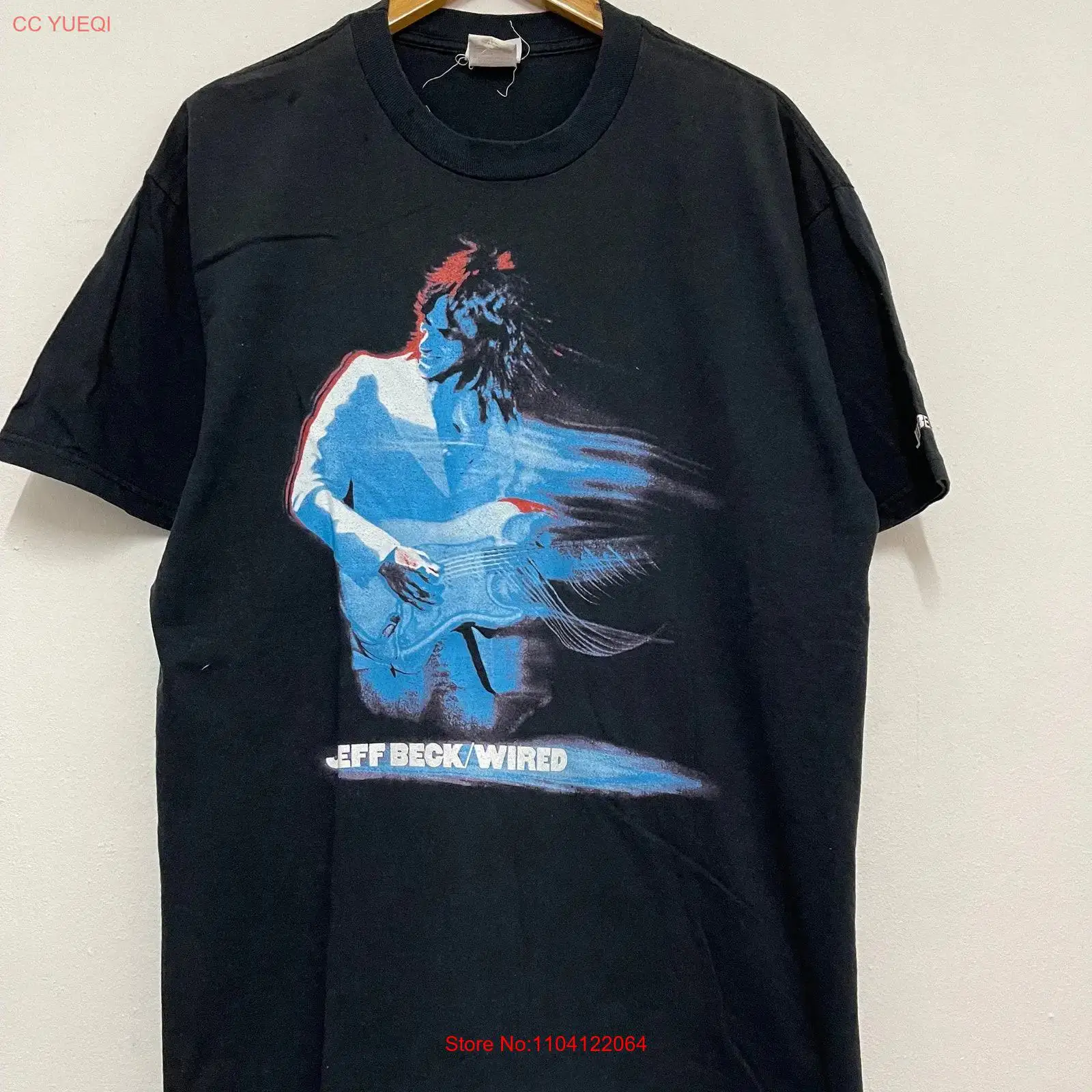 Vintage Fashion In Japan - Kaos Vintage Y2K Jeff Beck Wired