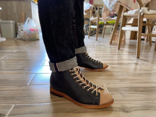 Vintage Fashion Dresses - Sepatu Bot Perkakas Tinggi Sepatu Bot
