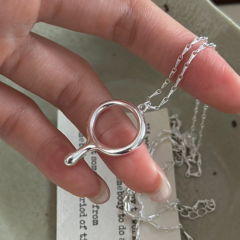 Kalung Sweater Perak Sterling  - Vintage Fashion Bloggers ulasan dan harga