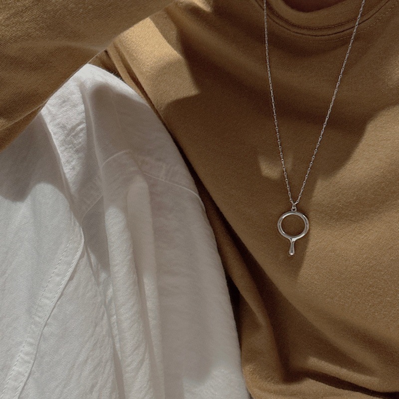 Kalung Sweater Perak Sterling  - Vintage Fashion Bloggers ulasan dan harga