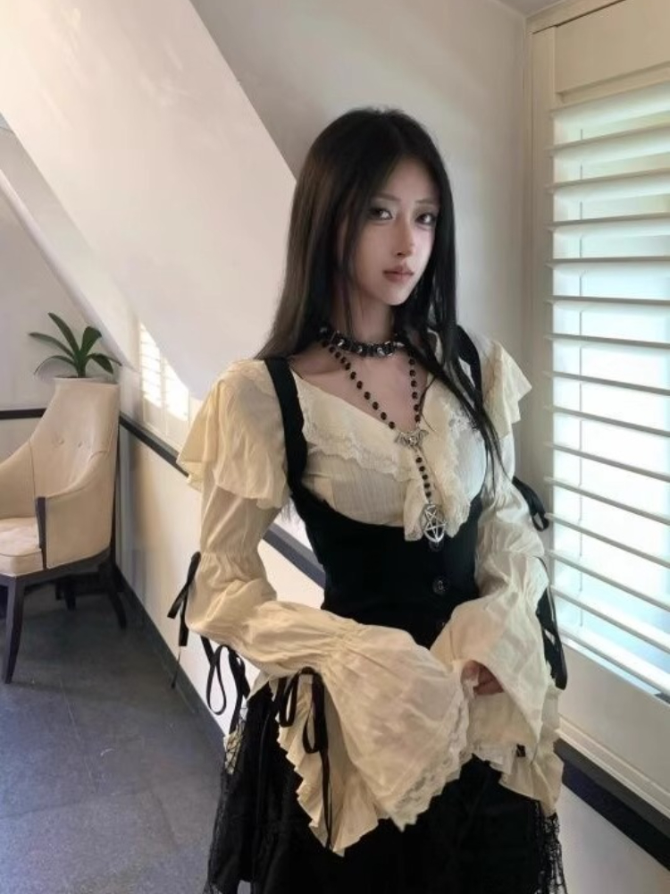 Set 3 Potong Pakaian Wanita Ga - Vintage Fashion Japan ulasan dan harga