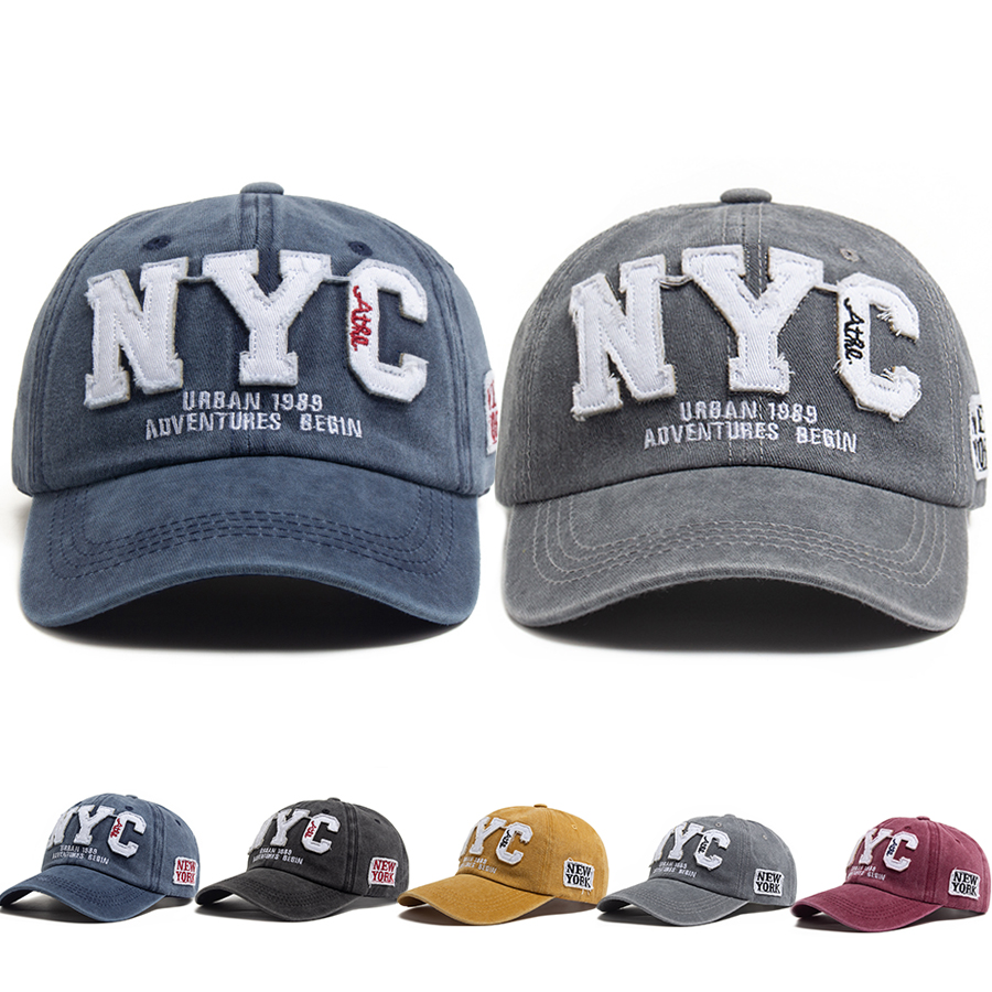 Topi Bisbol Pria Topi NYC Huru - Vintage Fashion Nyc ulasan dan harga