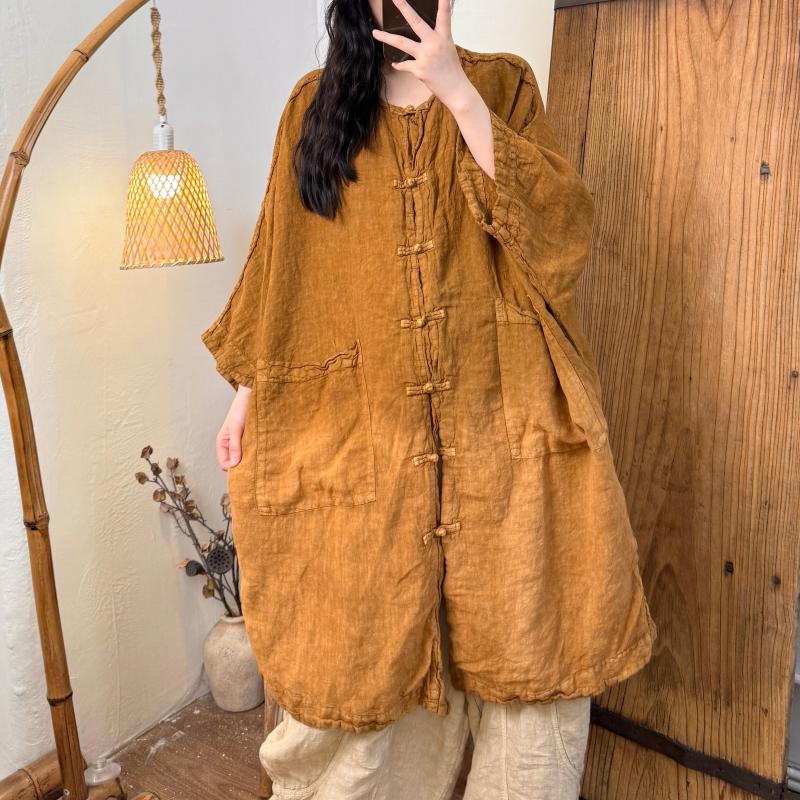Blus Panjang Longgar Lengan Sa - Tie Dye Shirt Vintage ulasan dan harga