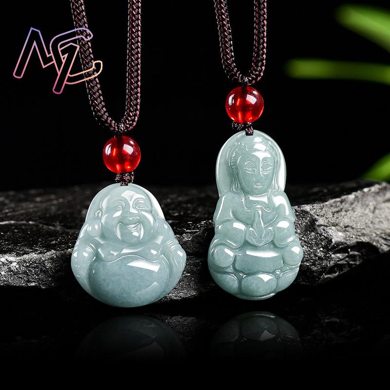 Kalung Liontin Buddha Guanyin  - Vintage Fashion Jewelry Necklaces ulasan dan harga