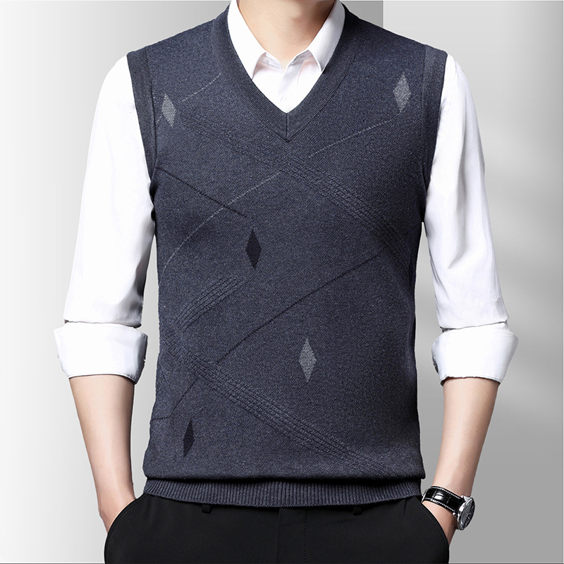 Sweter Tank tanpa lengan Jacqu - Vintage Fashion Korea ulasan dan harga
