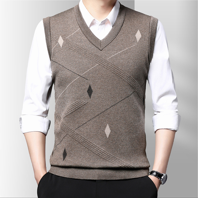 Sweter Tank tanpa lengan Jacqu - Vintage Fashion Korea ulasan dan harga