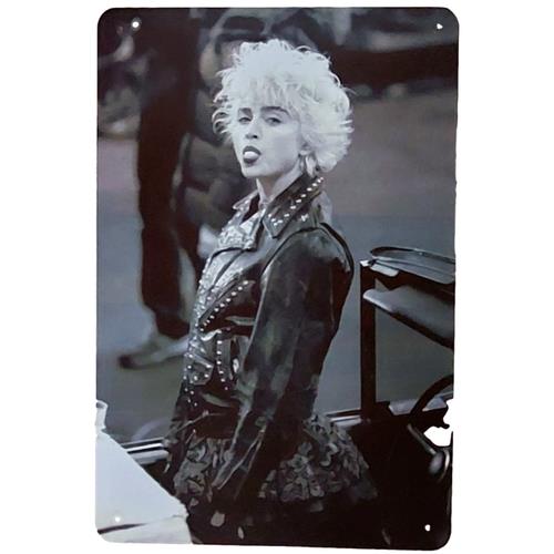 Papan Tanda Logam Retro Madonn - Vintage Fashion Posters ulasan dan harga