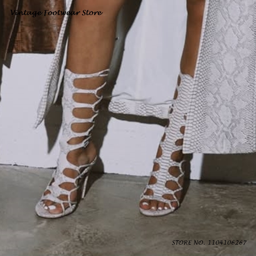 Sandal Gladiator Model Python  - Vintage Fashion Dresses ulasan dan harga