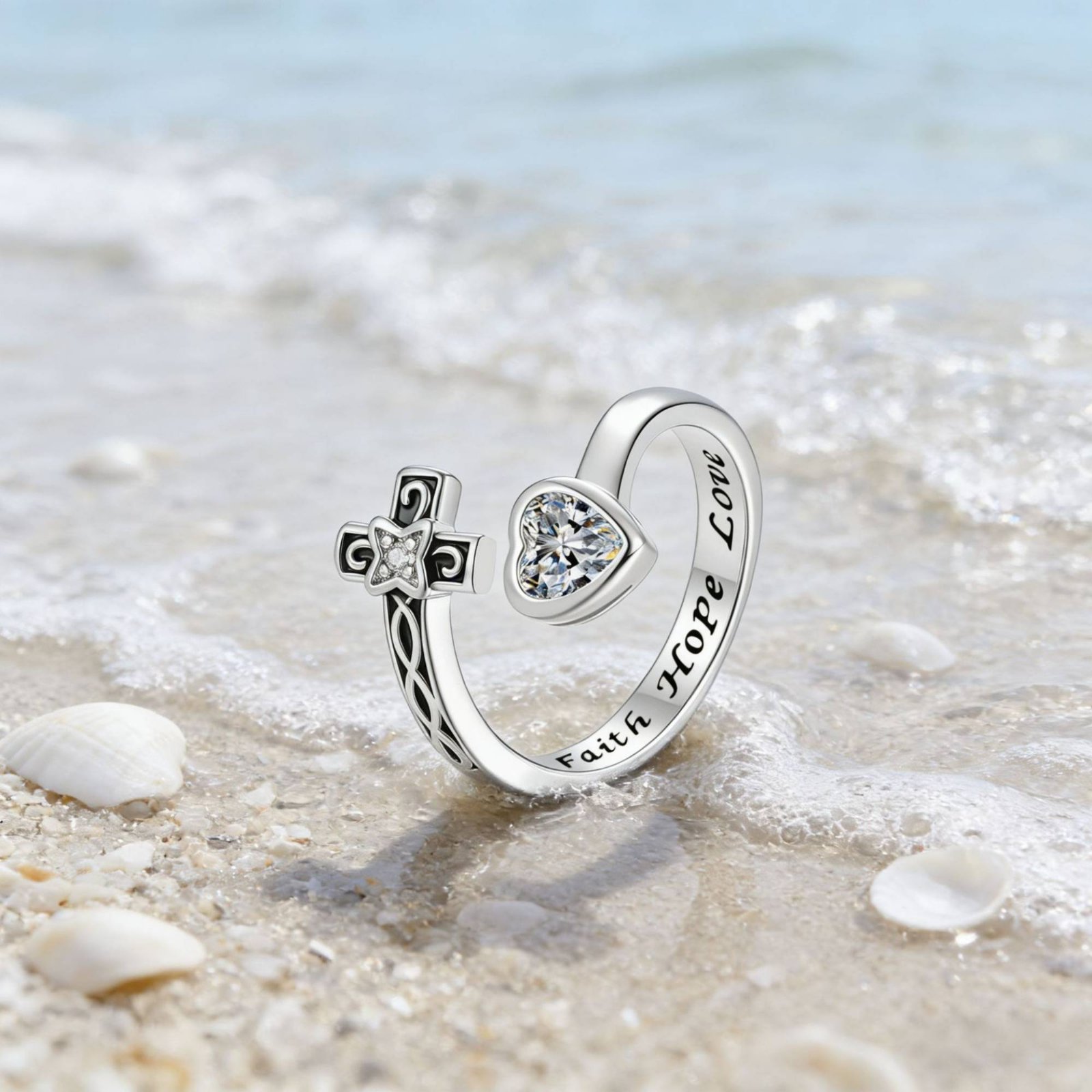 Cincin Salib yang Dapat Disesu - Vintage Fashion Meaning ulasan dan harga