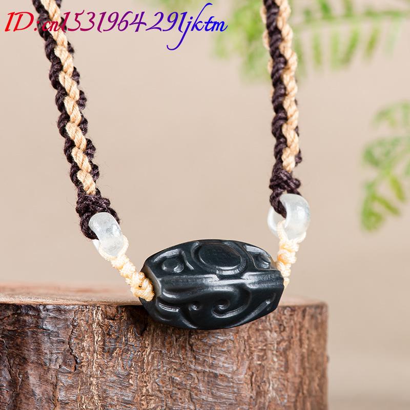 Kalung Liontin Manik Ukiran Gi - Vintage Fashion Jewelry Necklaces ulasan dan harga