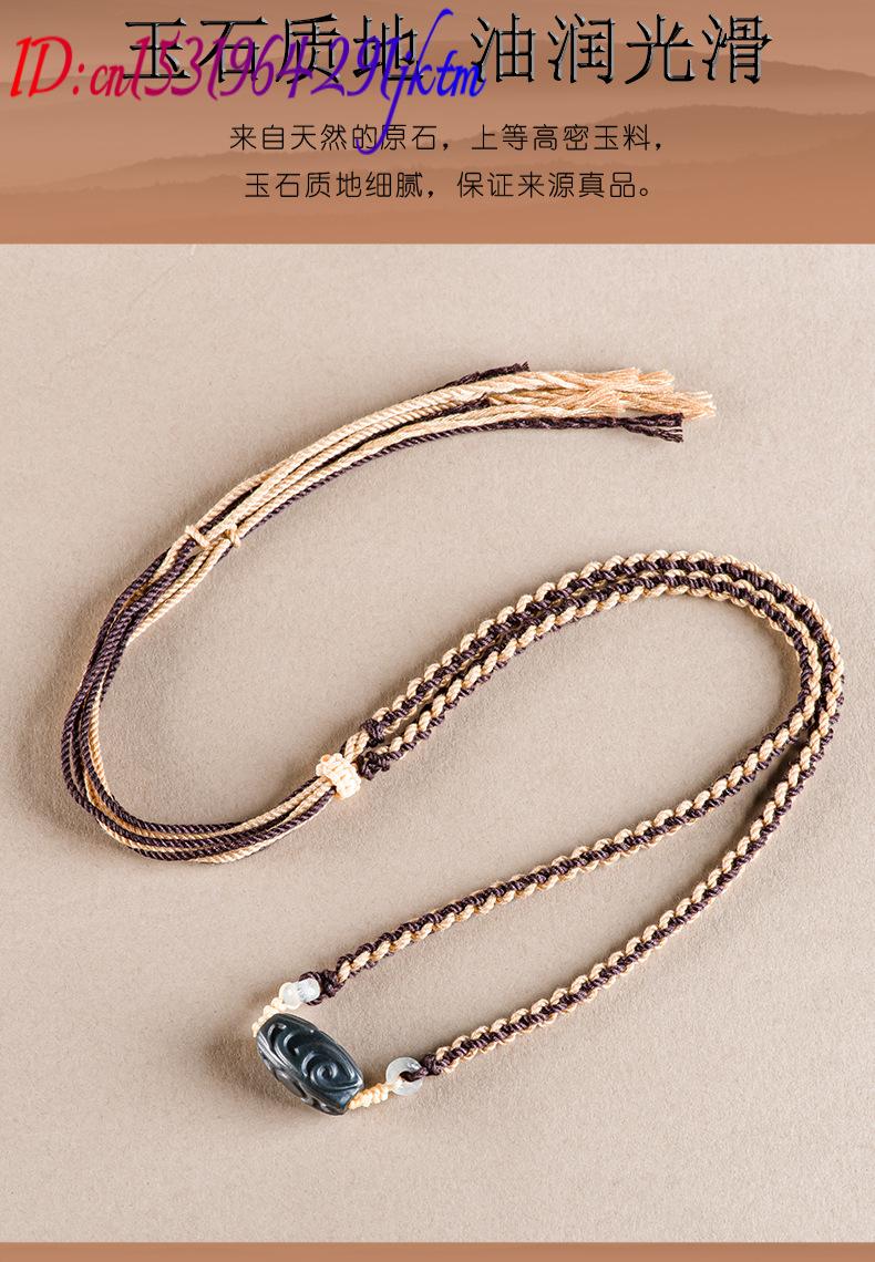 Kalung Liontin Manik Ukiran Gi - Vintage Fashion Jewelry Necklaces ulasan dan harga