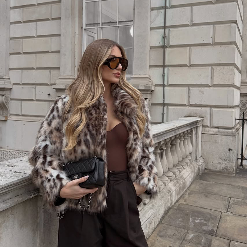 Mantel Bulu Imitasi Leopard Be - Vintage Fashion Bloggers ulasan dan harga