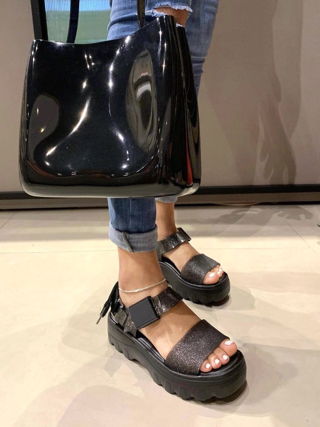 Sandal Jelly Wanita Terbaru 20 - Vintage Fashion Dresses ulasan dan harga