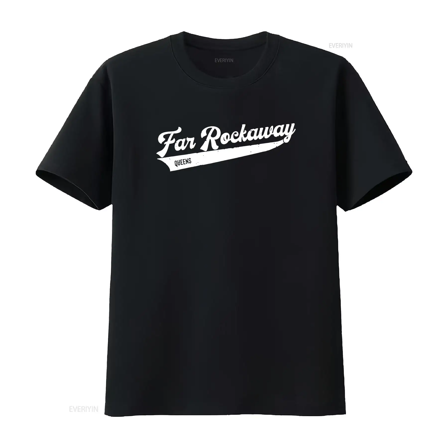 Kaos Desain Tipografi Distress - Vintage Fashion Nyc ulasan dan harga