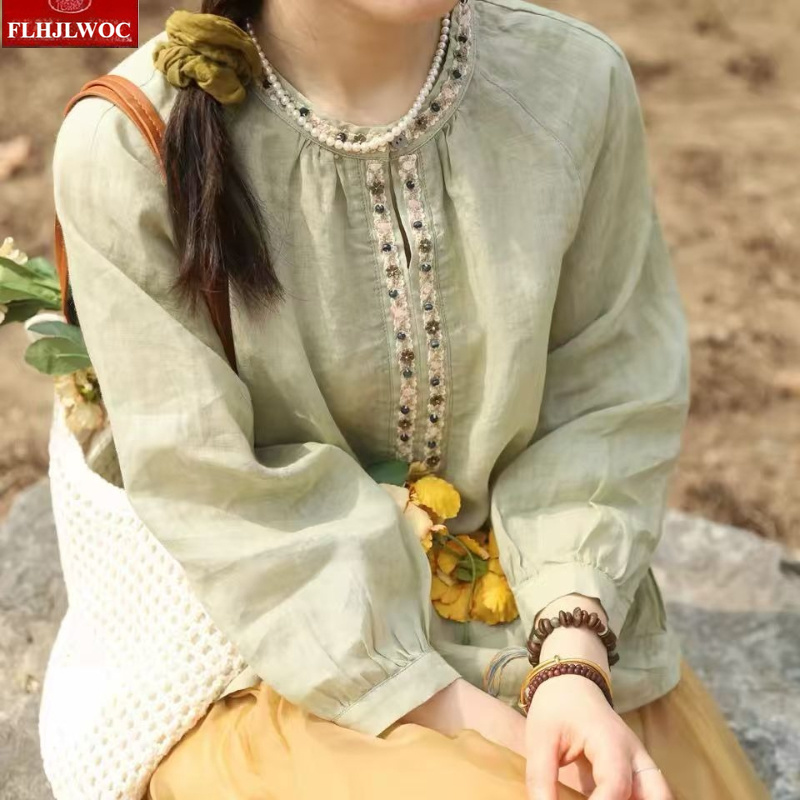Blus Atasan Berpayet Mode Baru - Vintage Fashion In Japan ulasan dan harga