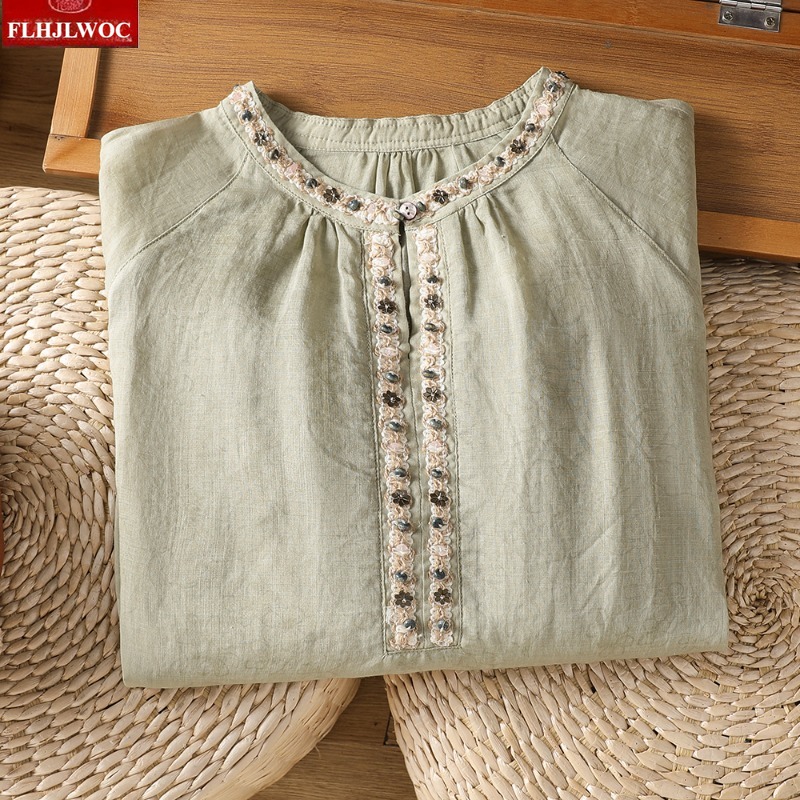 Blus Atasan Berpayet Mode Baru - Vintage Fashion In Japan ulasan dan harga
