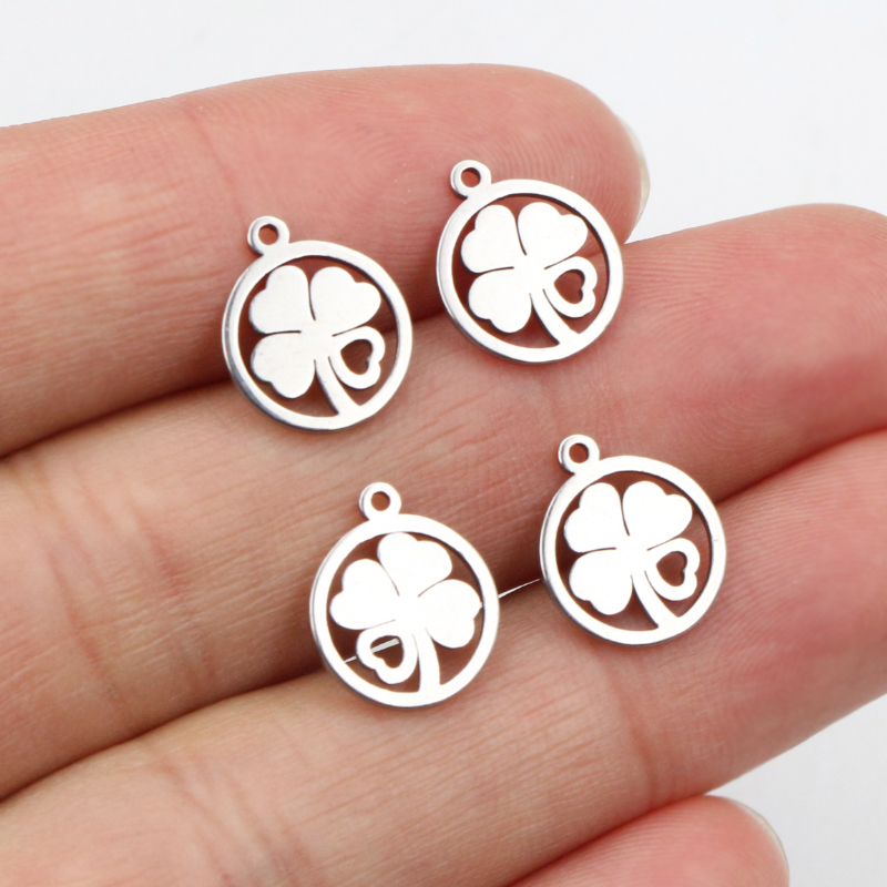 30 Buah 12X10Mm Jimat 316 Baja - Vintage Fashion Jewelry Necklaces ulasan dan harga