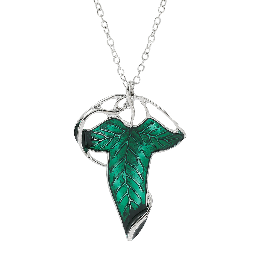 Kalung Liontin Daun Hijau Vint - Vintage Fashion Jewelry Necklaces ulasan dan harga