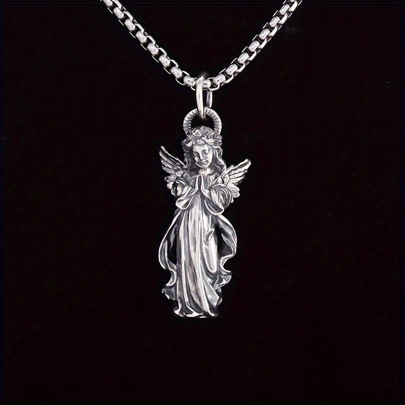Kalung Jimat Malaikat Penjaga, - Vintage Fashion Meaning ulasan dan harga