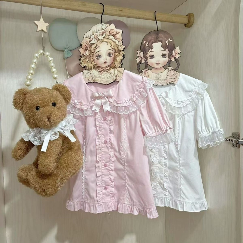 Blus Lengan Pendek Kawaii Jepa - Vintage Fashion Japan ulasan dan harga