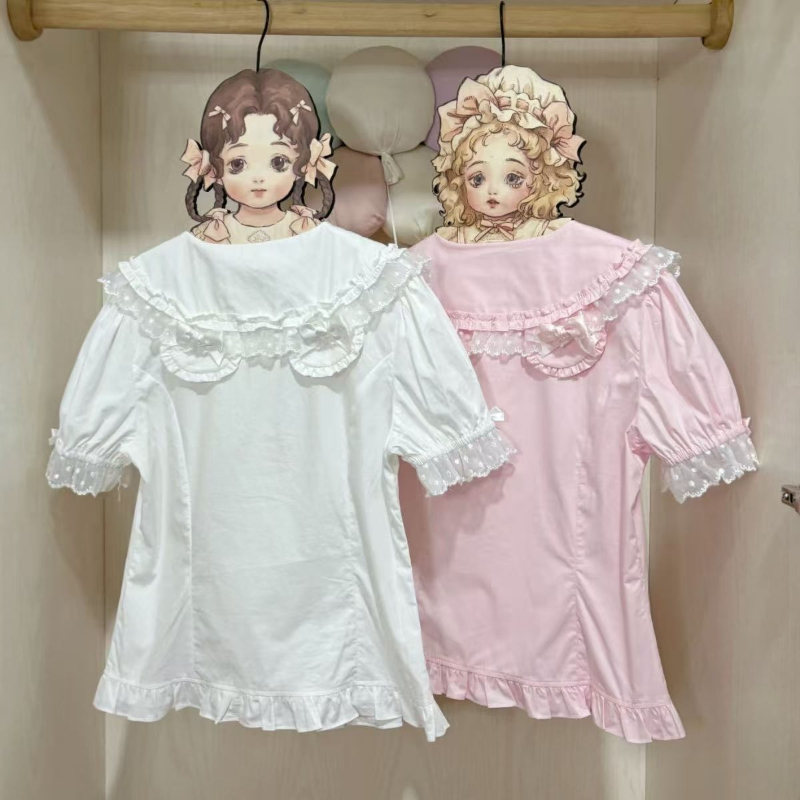 Blus Lengan Pendek Kawaii Jepa - Vintage Fashion Japan ulasan dan harga