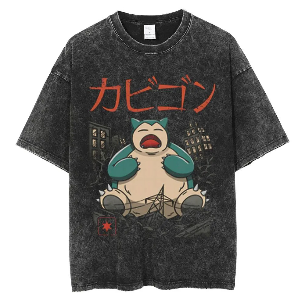 Kaos Anime Pokémon Gengar dan  - Vintage Fashion In Japan ulasan dan harga