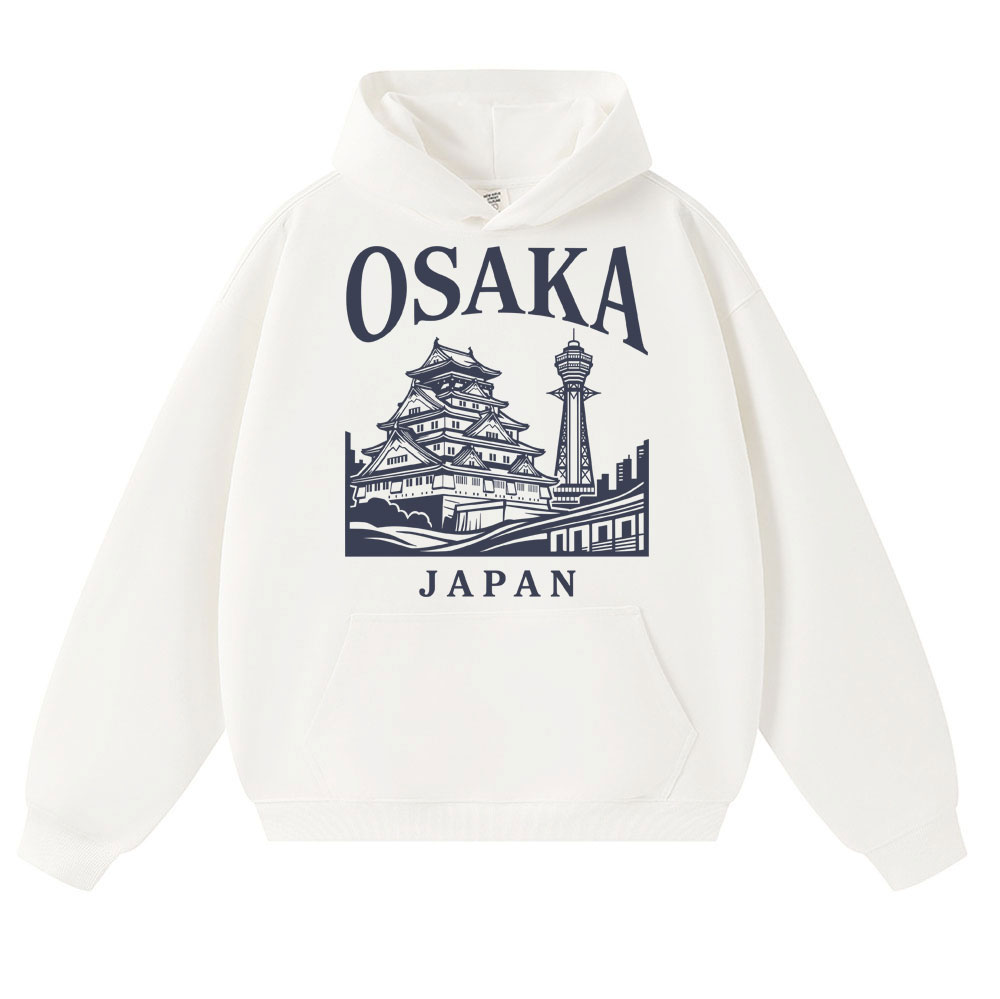 Hoodie Grafis Gaya Jepang Osak - Vintage Fashion Osaka ulasan dan harga