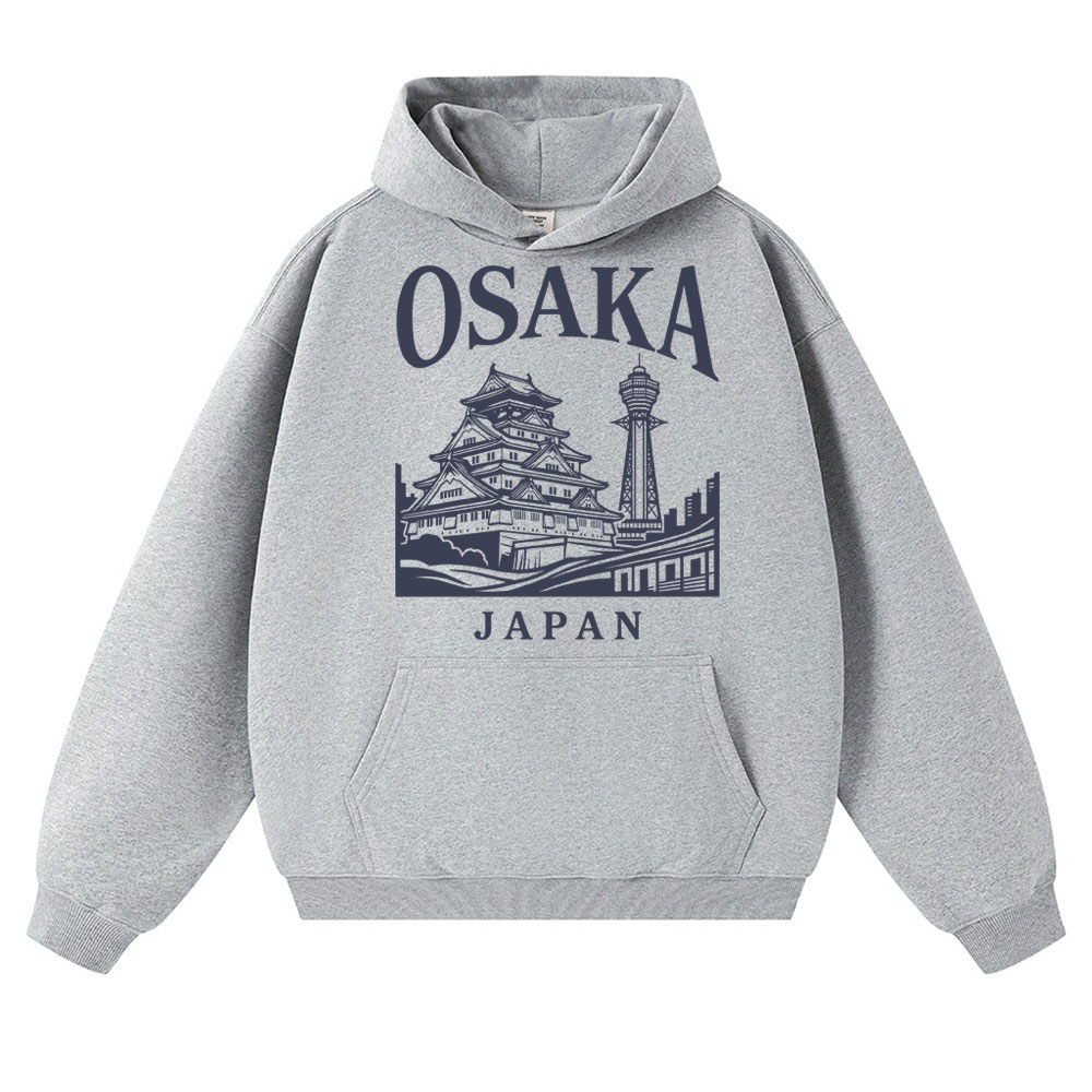 Hoodie Grafis Gaya Jepang Osak - Vintage Fashion Osaka ulasan dan harga