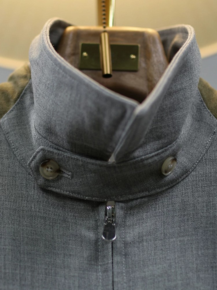 Setelan Kerja Kasual Bisnis De - Vintage Zipper ulasan dan harga