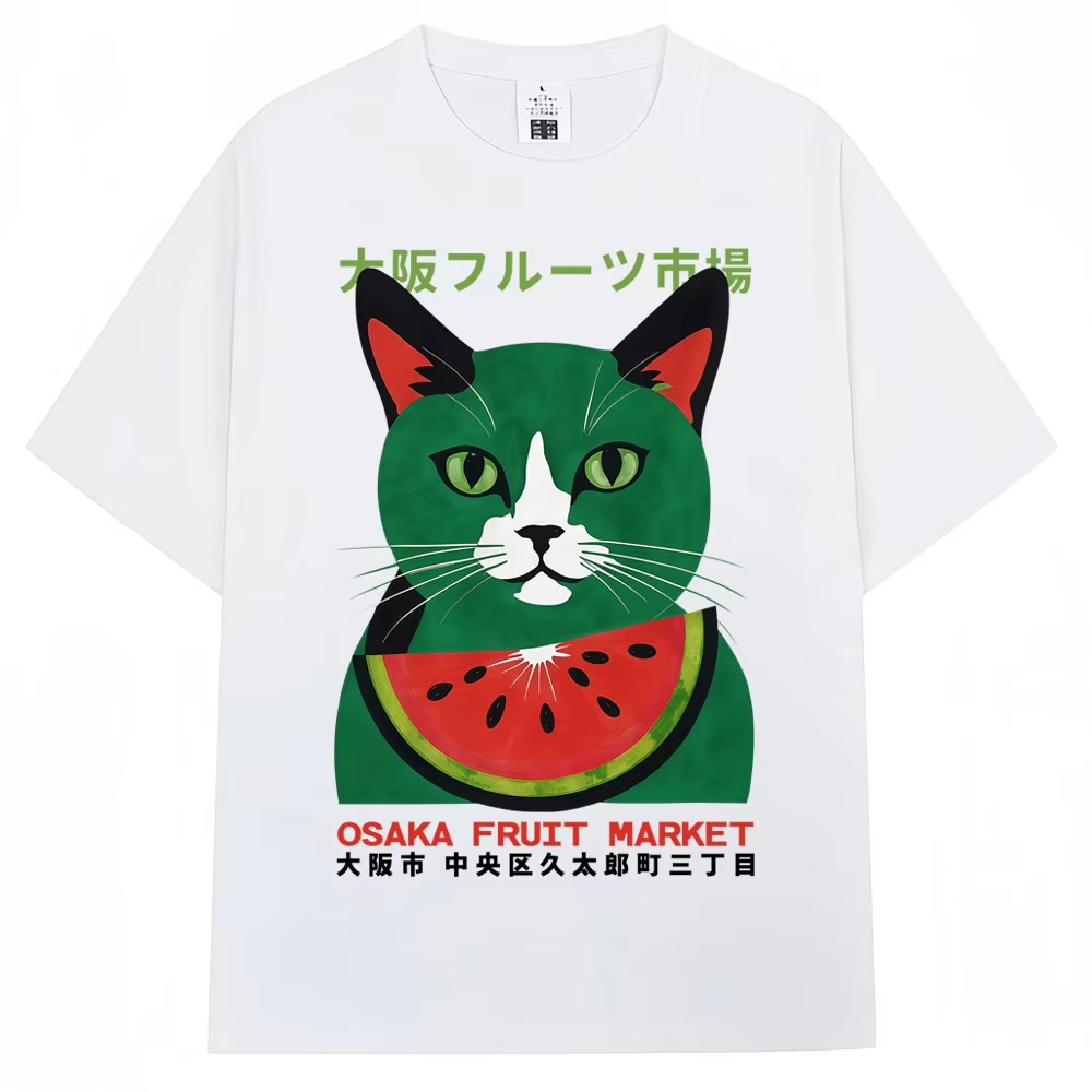Kaos Oblong Pria Wanita Motif  - Vintage Fashion Osaka ulasan dan harga