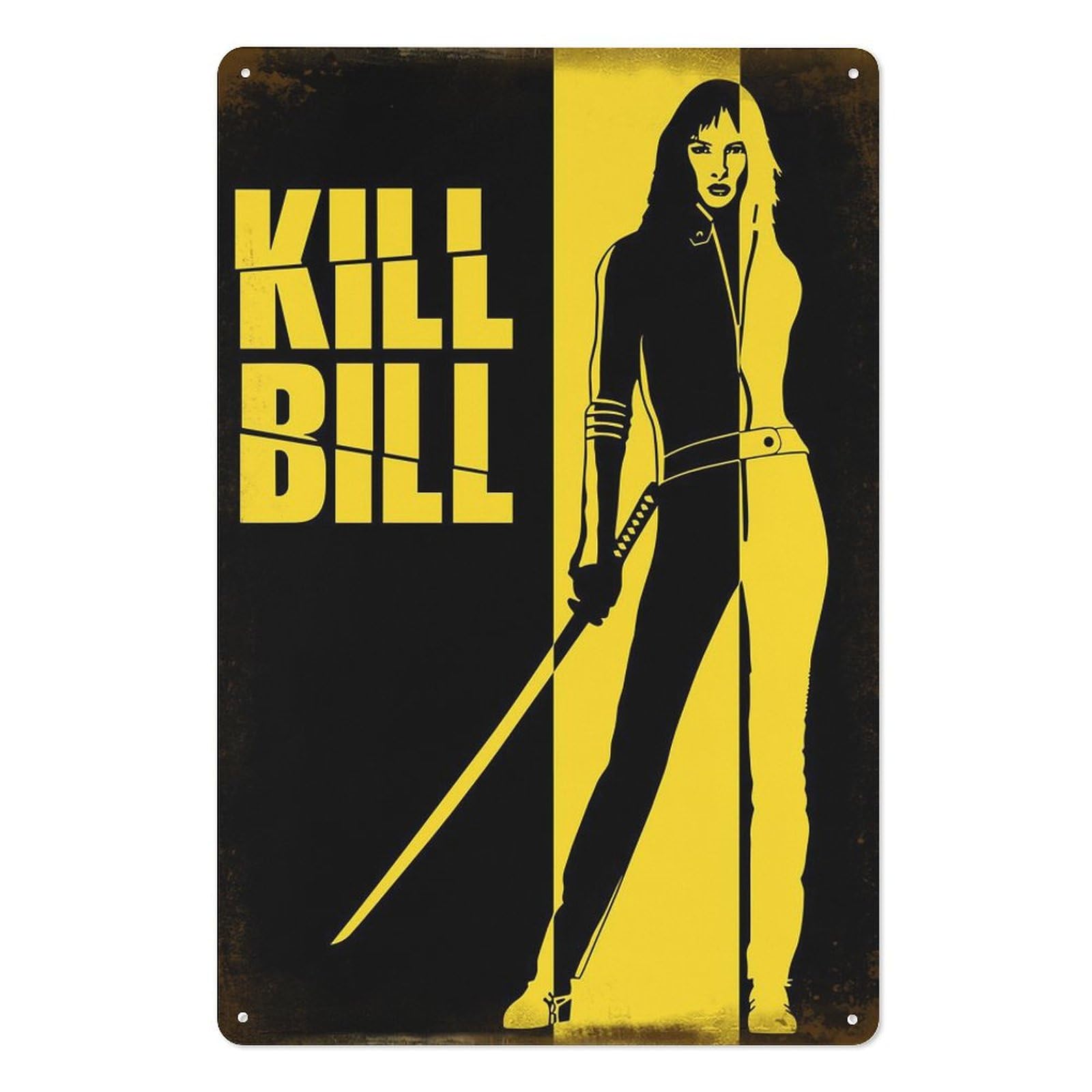 Poster Logam Kill Bill Movies, - Vintage Fashion Posters ulasan dan harga