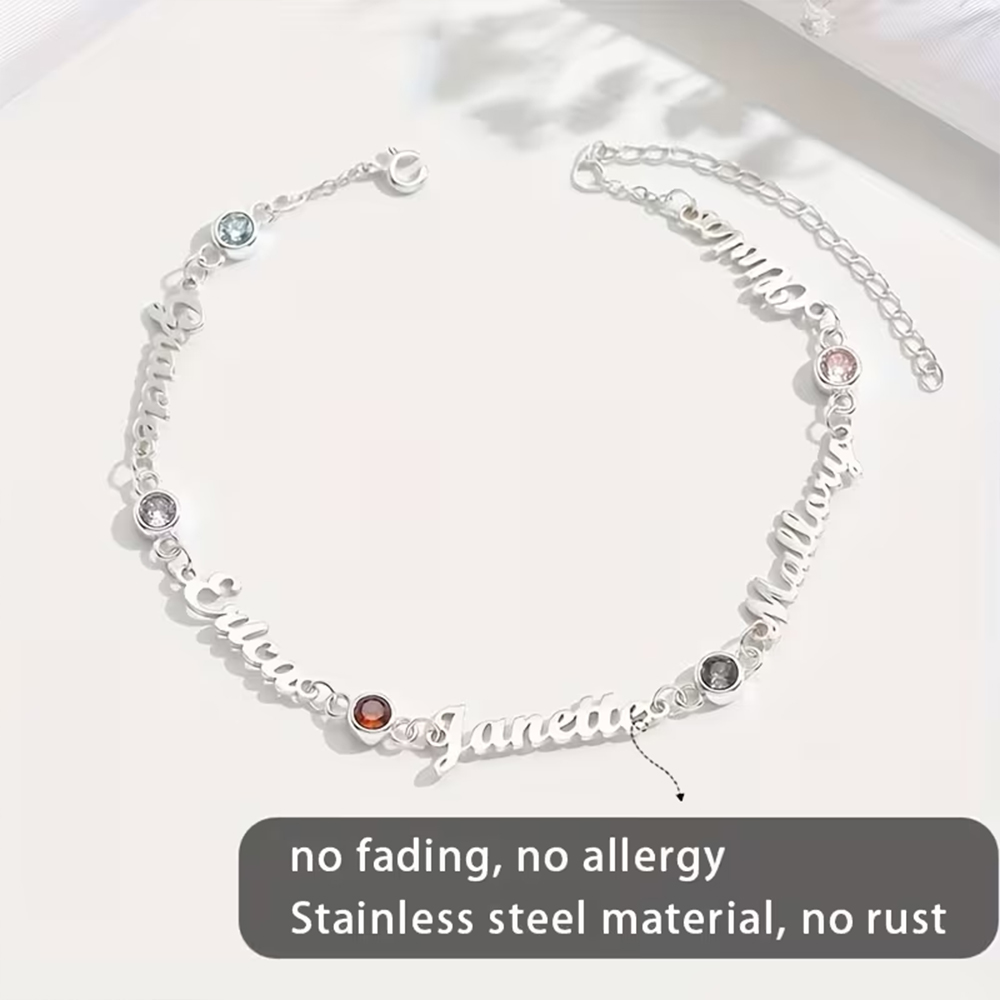 Gelang Batu Kelahiran dengan N - Vintage Fashion Meaning ulasan dan harga
