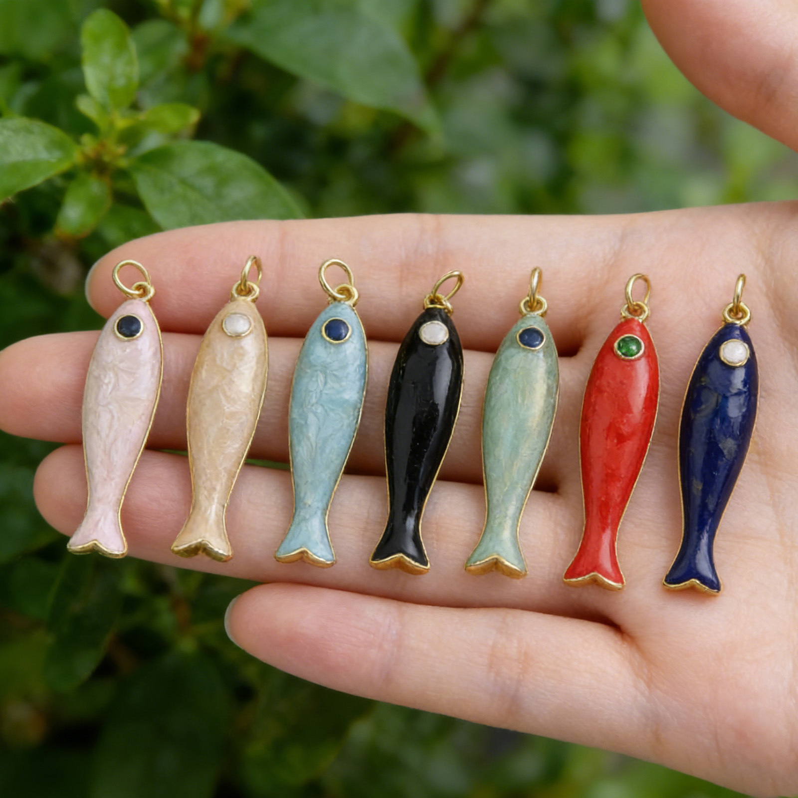 1 Buah Liontin Ikan Kecil Panj - Vintage Fashion Jewelry Necklaces ulasan dan harga