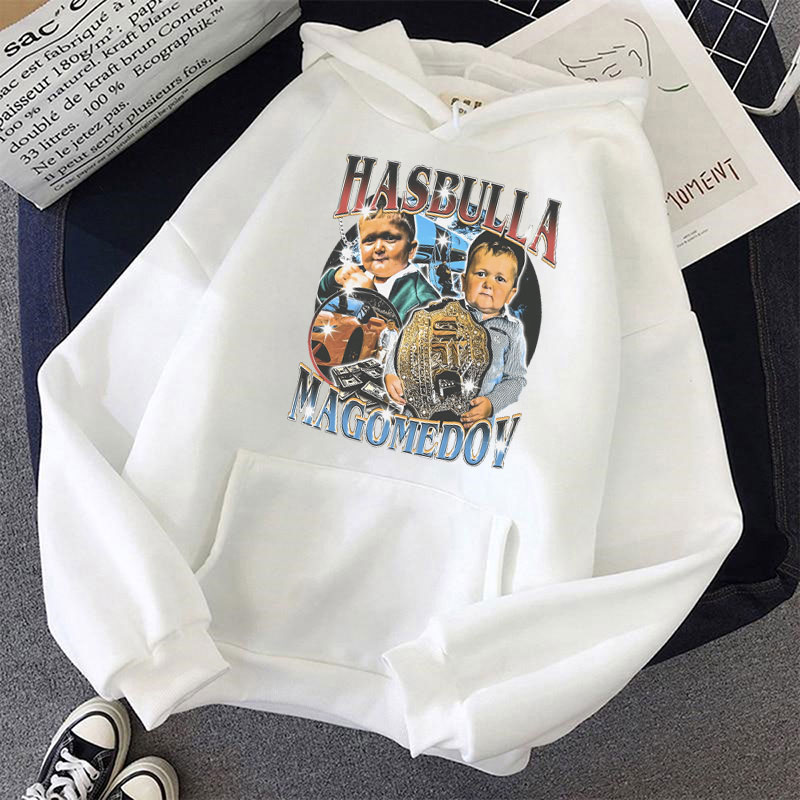 Hoodie klasik Hasbulla Fightin - Vintage Fashion Bloggers ulasan dan harga