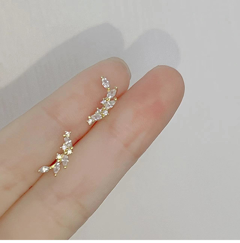 Anting-anting kancing gandum z - Vintage Fashion Korea ulasan dan harga