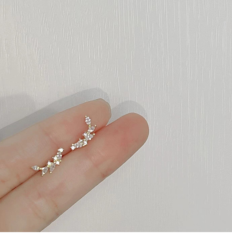 Anting-anting kancing gandum z - Vintage Fashion Korea ulasan dan harga