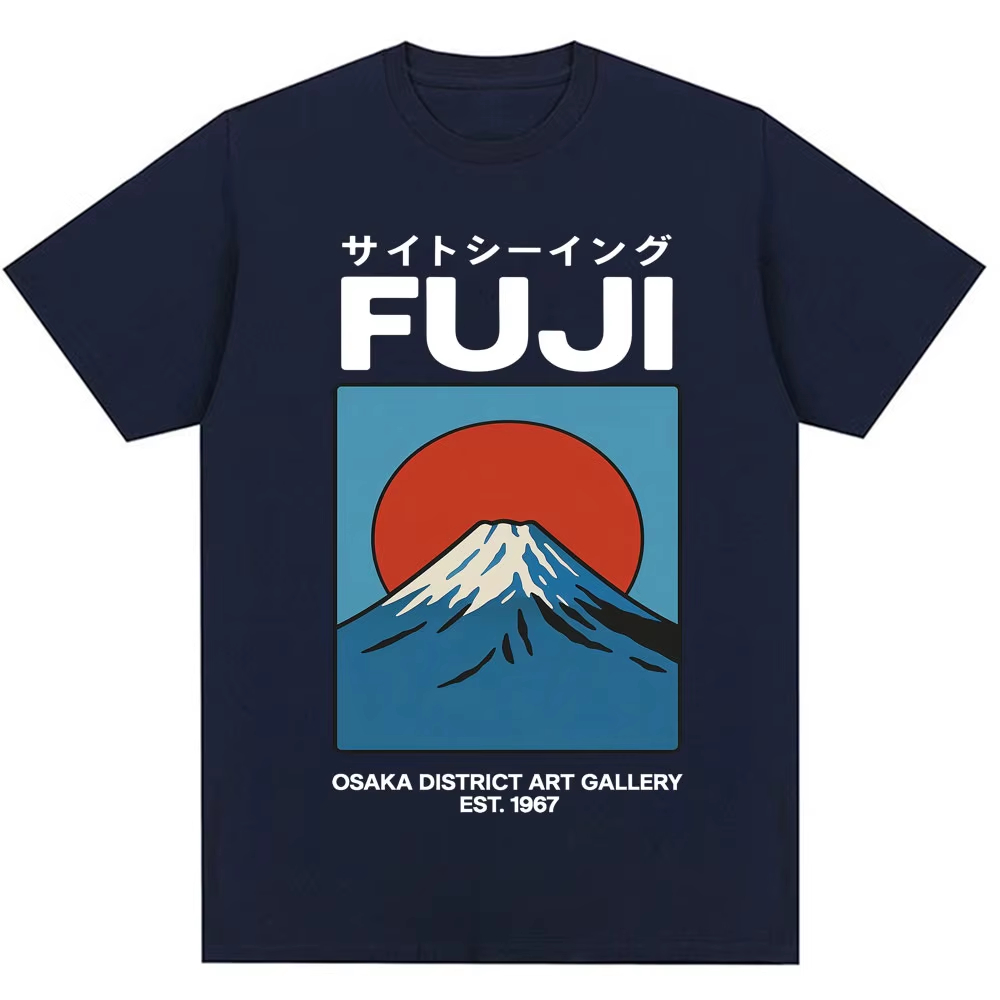Kaos Fuji Osaka Gaya Jepang Pr - Vintage Fashion Osaka ulasan dan harga