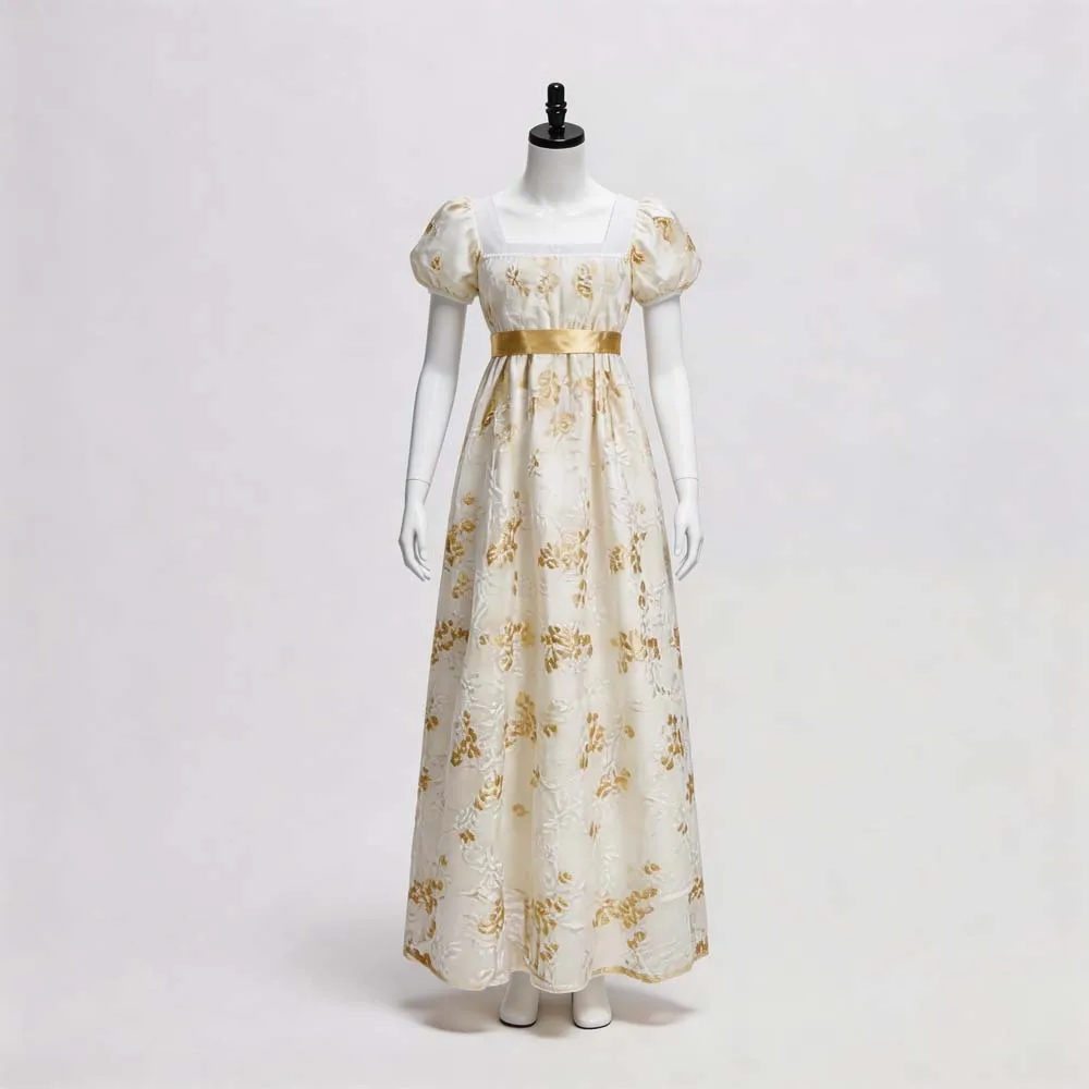 Gaun Teh Vintage Eropa Gaya Re - Vintage Fashion Dresses ulasan dan harga
