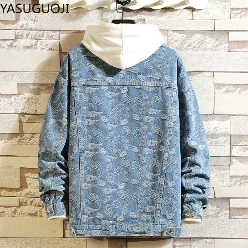 Jaket Denim Cetak Antik Jepang - Vintage Fashion In Japan ulasan dan harga