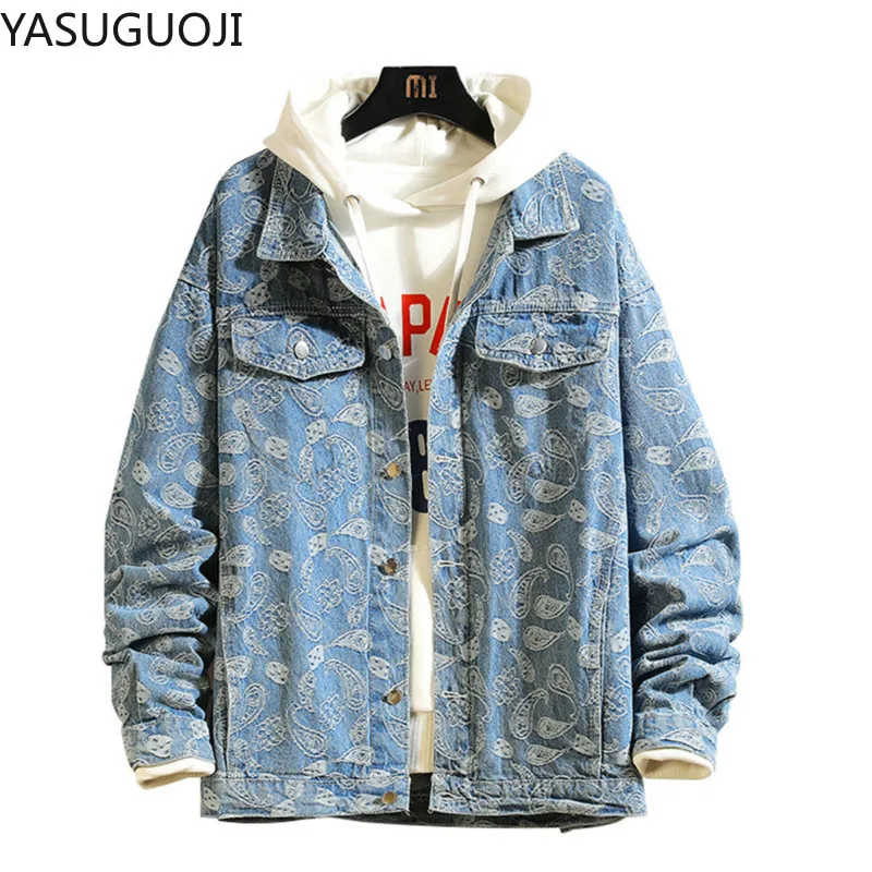Jaket Denim Cetak Antik Jepang - Vintage Fashion In Japan ulasan dan harga