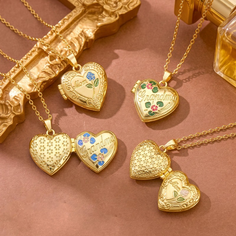 Kalung Liontin Hati Vintage Be - Vintage Fashion Meaning ulasan dan harga