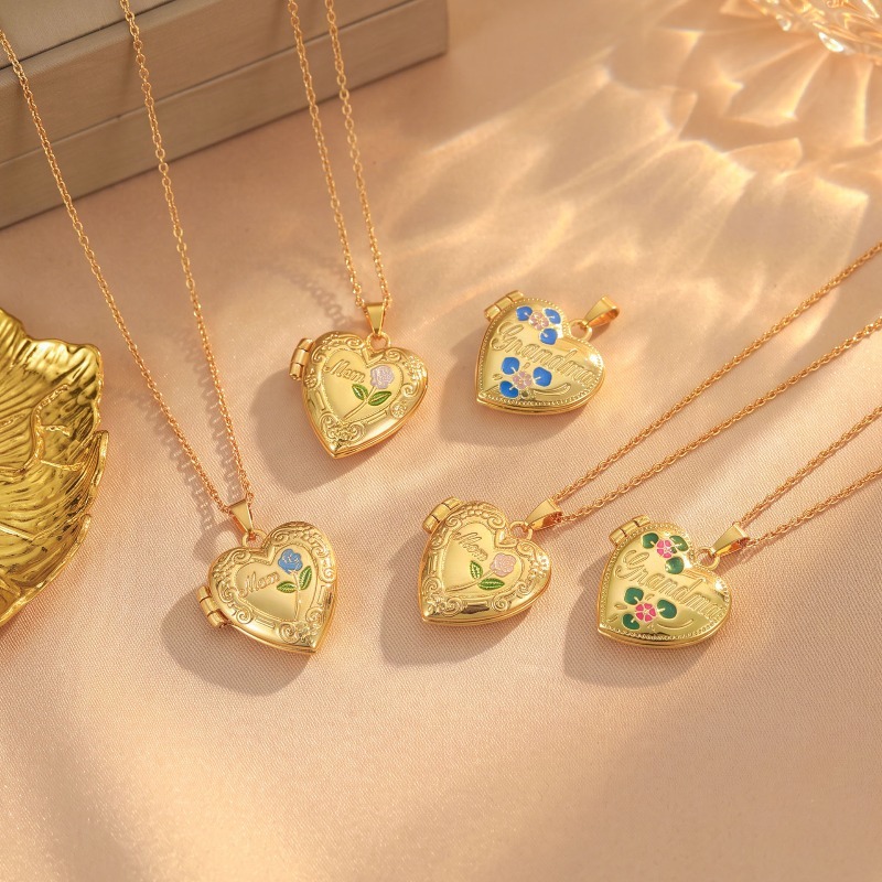 Kalung Liontin Hati Vintage Be - Vintage Fashion Meaning ulasan dan harga