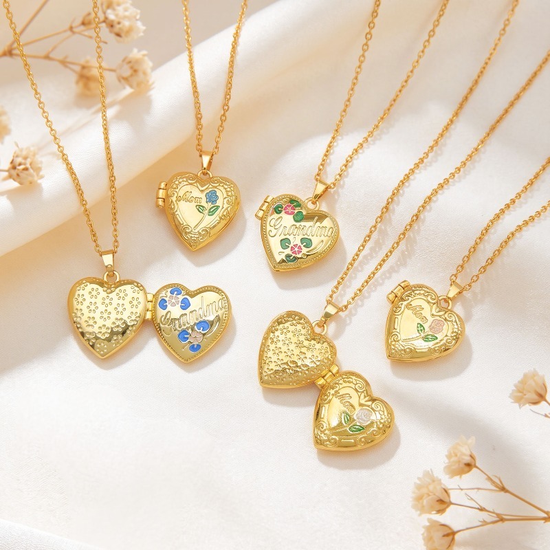 Kalung Liontin Hati Vintage Be - Vintage Fashion Meaning ulasan dan harga