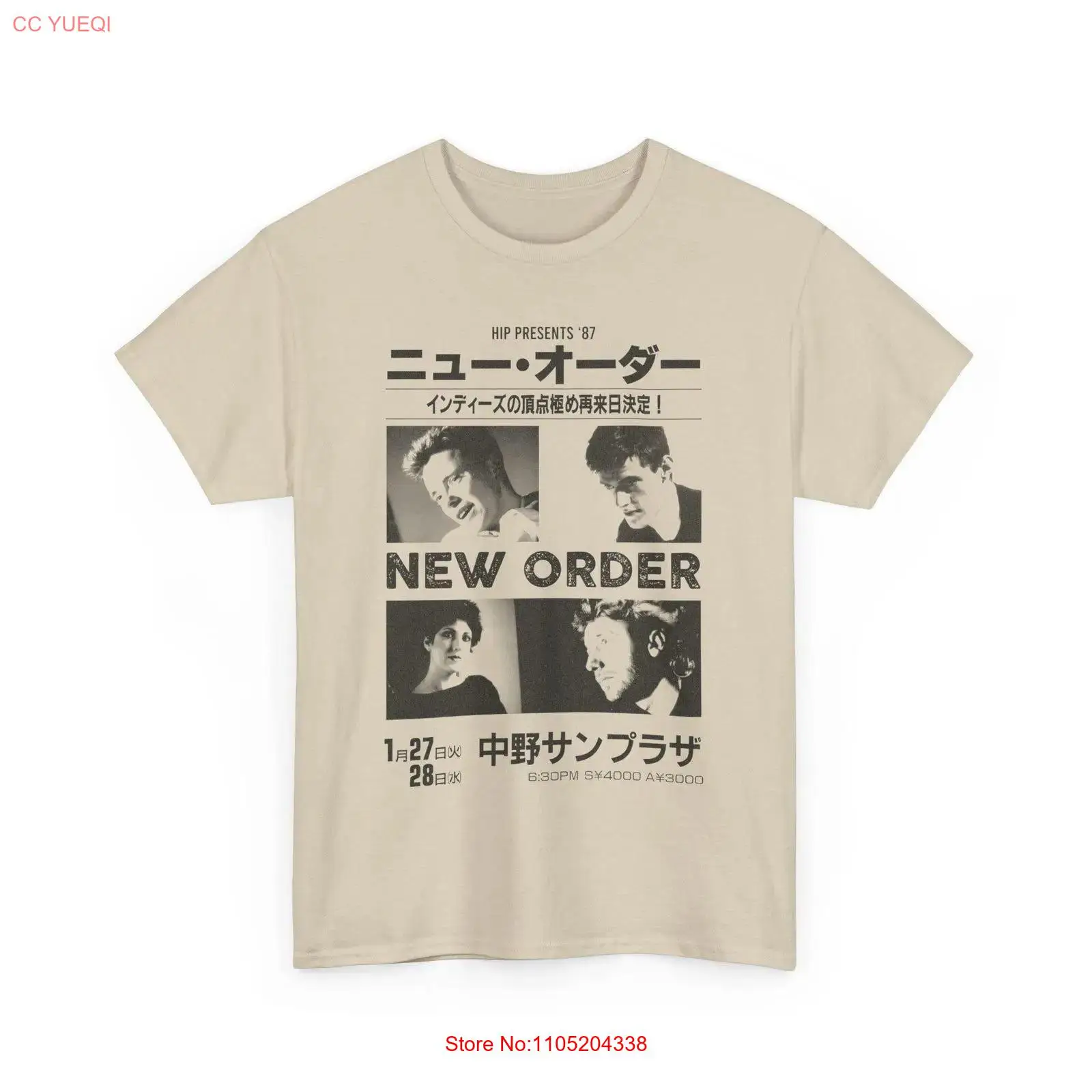 Vintage New Order Live in Japa - Vintage Fashion In Japan ulasan dan harga