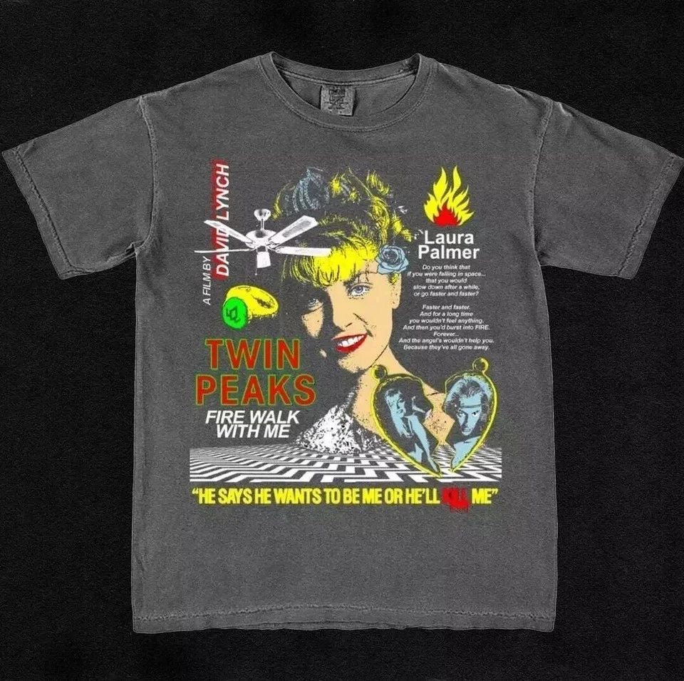 Kaus Cetak Bertema Film Horor  - Vintage Fashion Tv ulasan dan harga