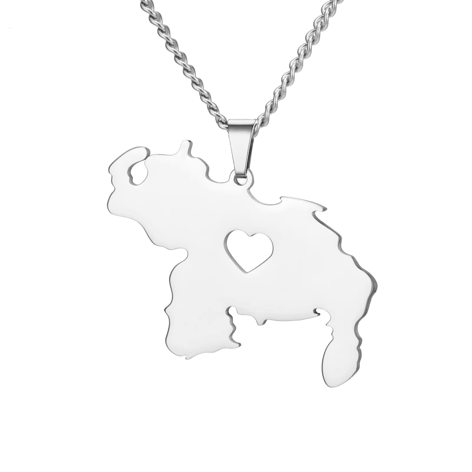Kalung Peta Venezuela LIKGREAT - Vintage Fashion Meaning ulasan dan harga
