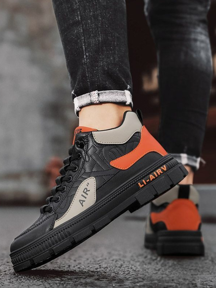 Sepatu Boots Pria Slip-On Plat - Vintage Fashion In 2025 ulasan dan harga